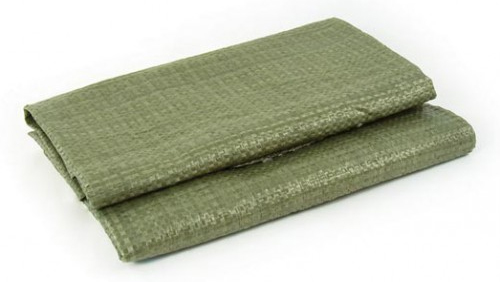 Мешок плетеный зеленый